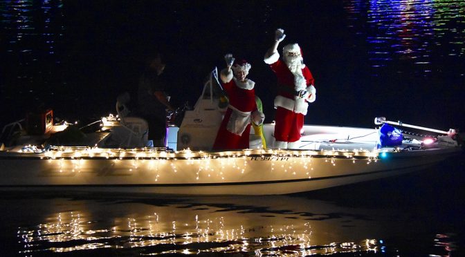 Queens Harbour Lighted Boat Parade 2021