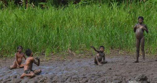 Children playing