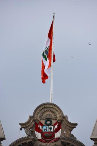 National Flag on the Government Palace