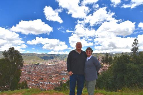 Overlooking Cuzco