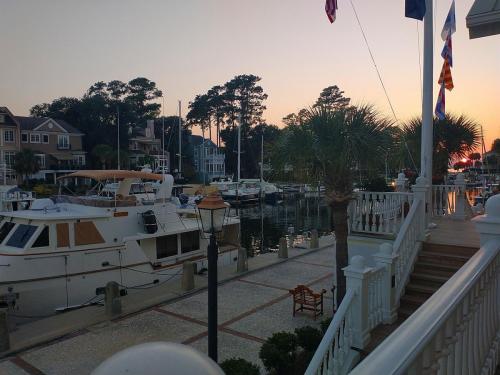 Dinner view at South Carolina Yacht Club